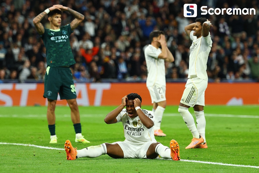 레알 마드리드, 맨시티에 1대 2 역전패…알론소 감독 경질 위기